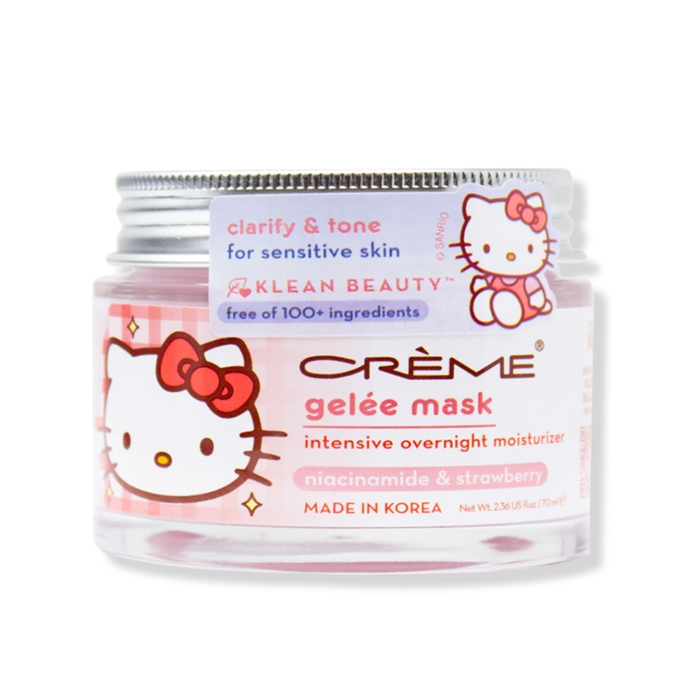 The Creme Shop Hello Kitty Klean Beauty Intensive Overnight Moisture Gelee Mask